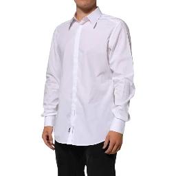 White Cotton MARTINI Men Formal Dress Shirt