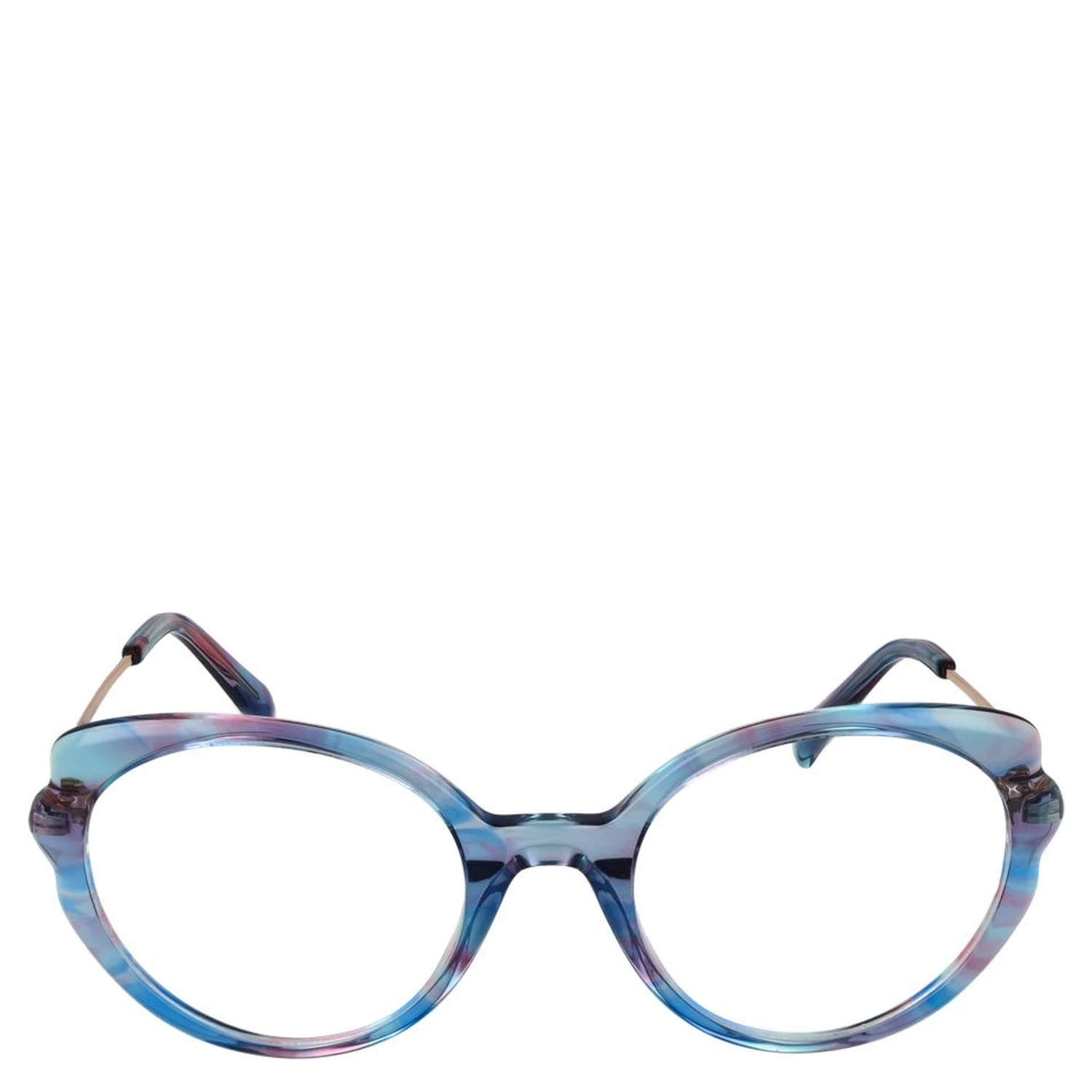 Blue Plastic Glasses (Frames)