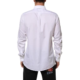 White Cotton MARTINI Men Formal Dress Shirt