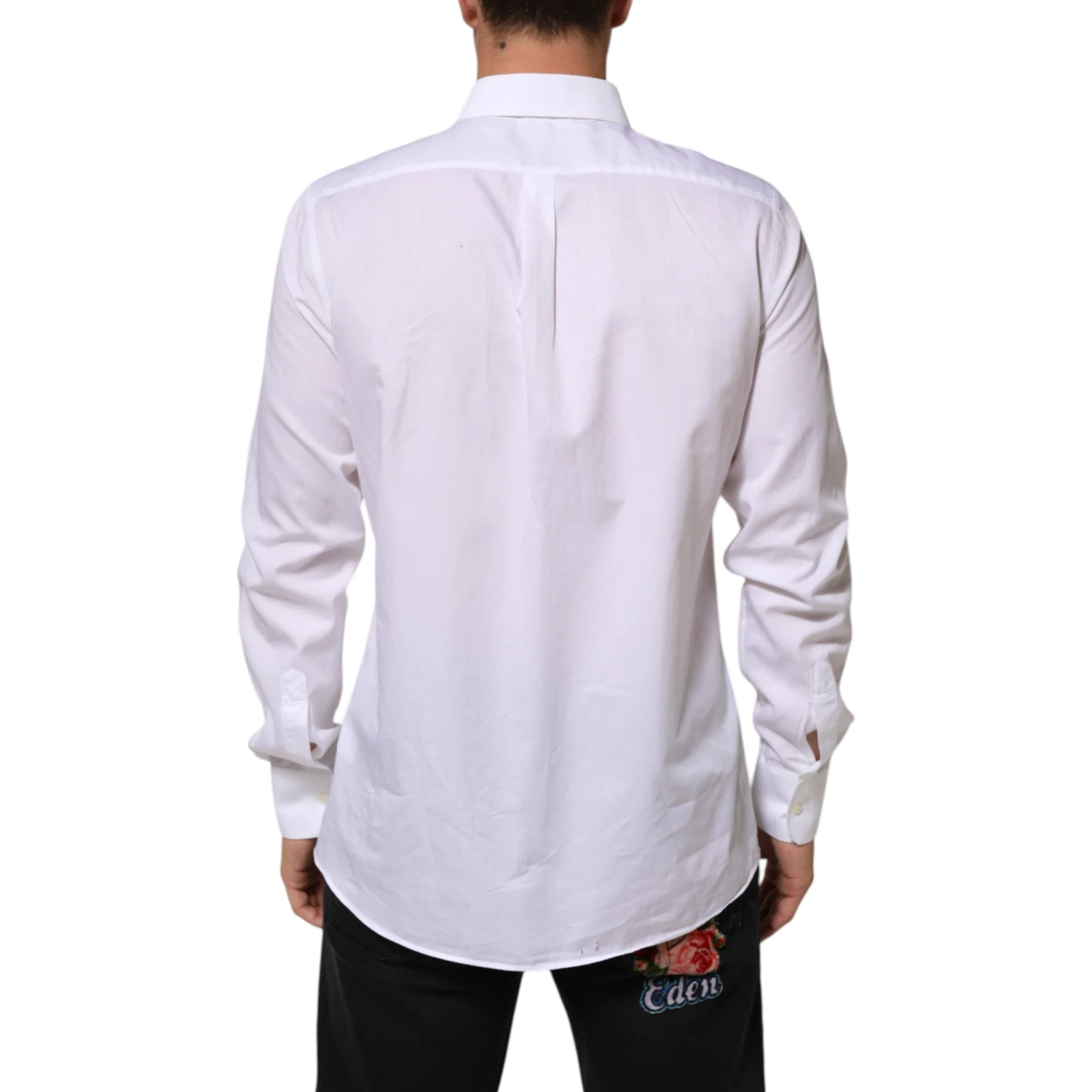 White Cotton MARTINI Men Formal Dress Shirt