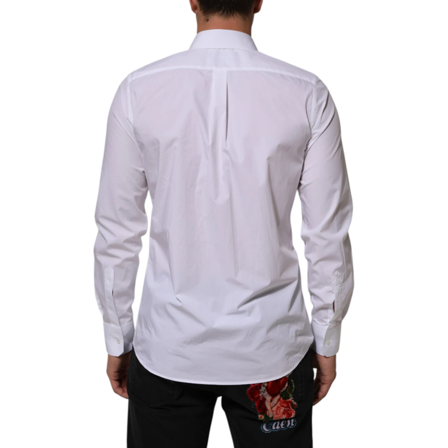 White Cotton MARTINI Men Formal Dress Shirt