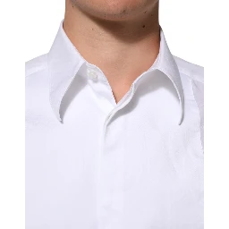 White Cotton MARTINI Bib Formal Dress Shirt