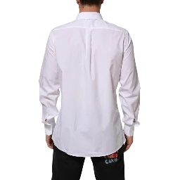 White Cotton MARTINI Men Formal Dress Shirt