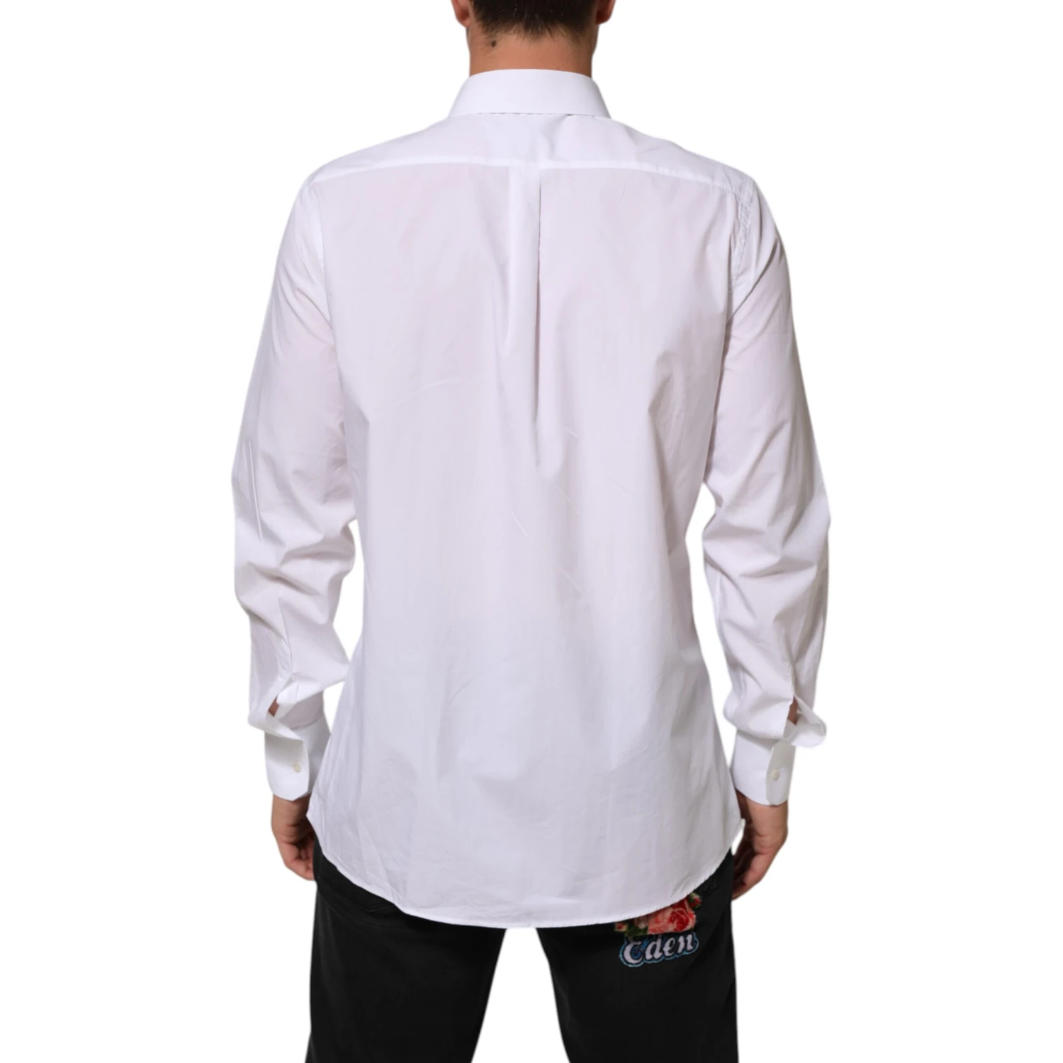 White Cotton MARTINI Men Formal Dress Shirt