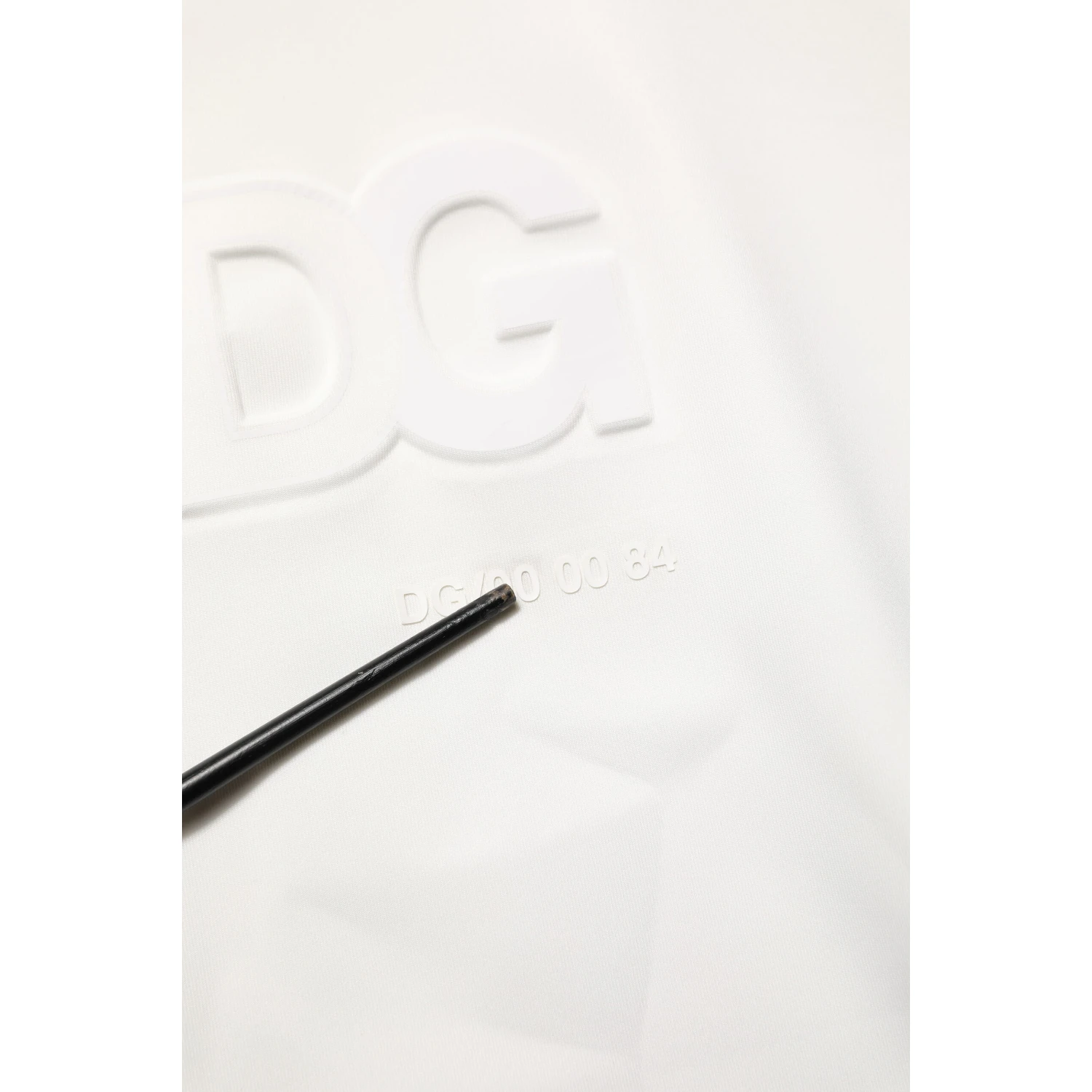 White Logo Hooded Men Sweatshirt  Sweater