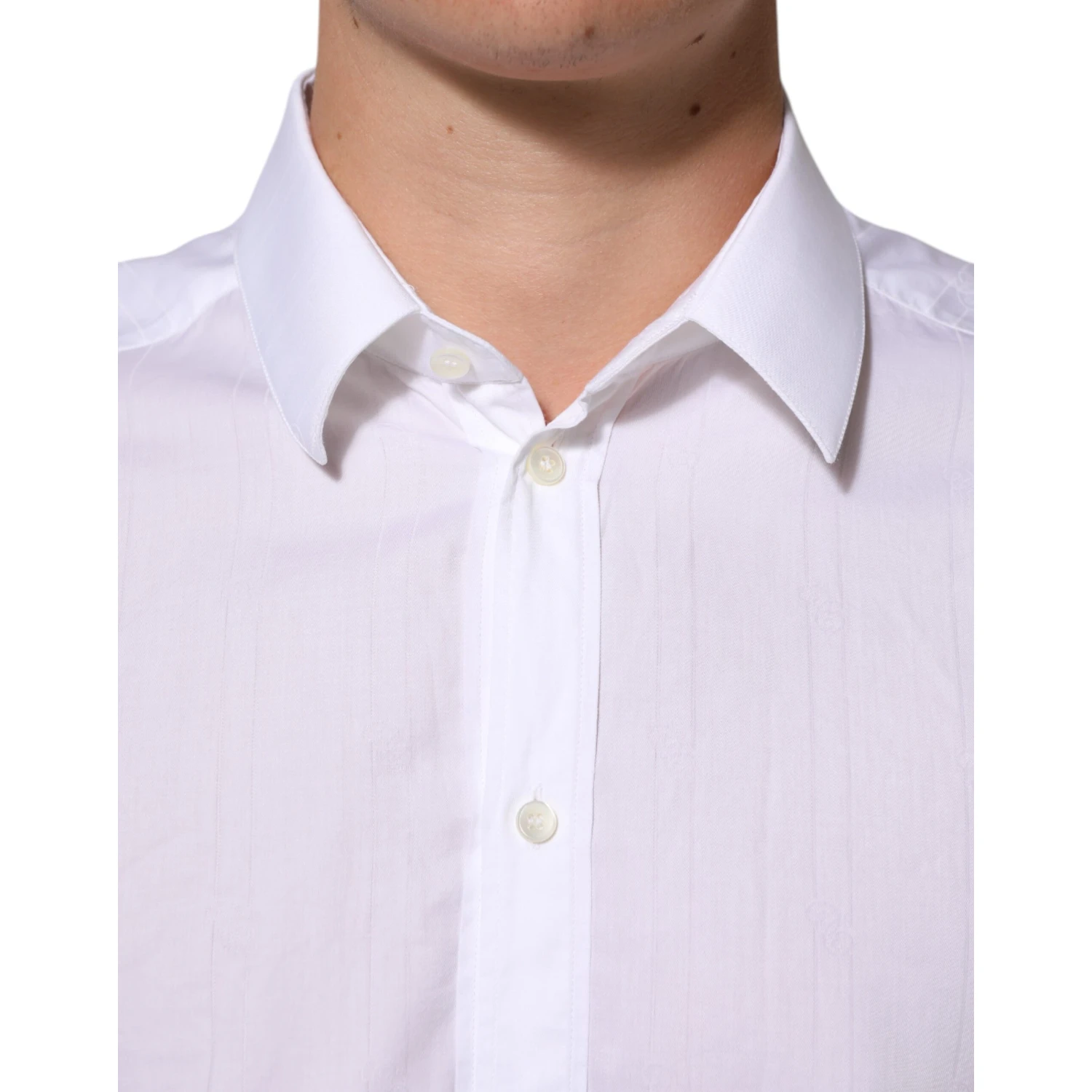White Cotton MARTINI Men Formal Dress Shirt