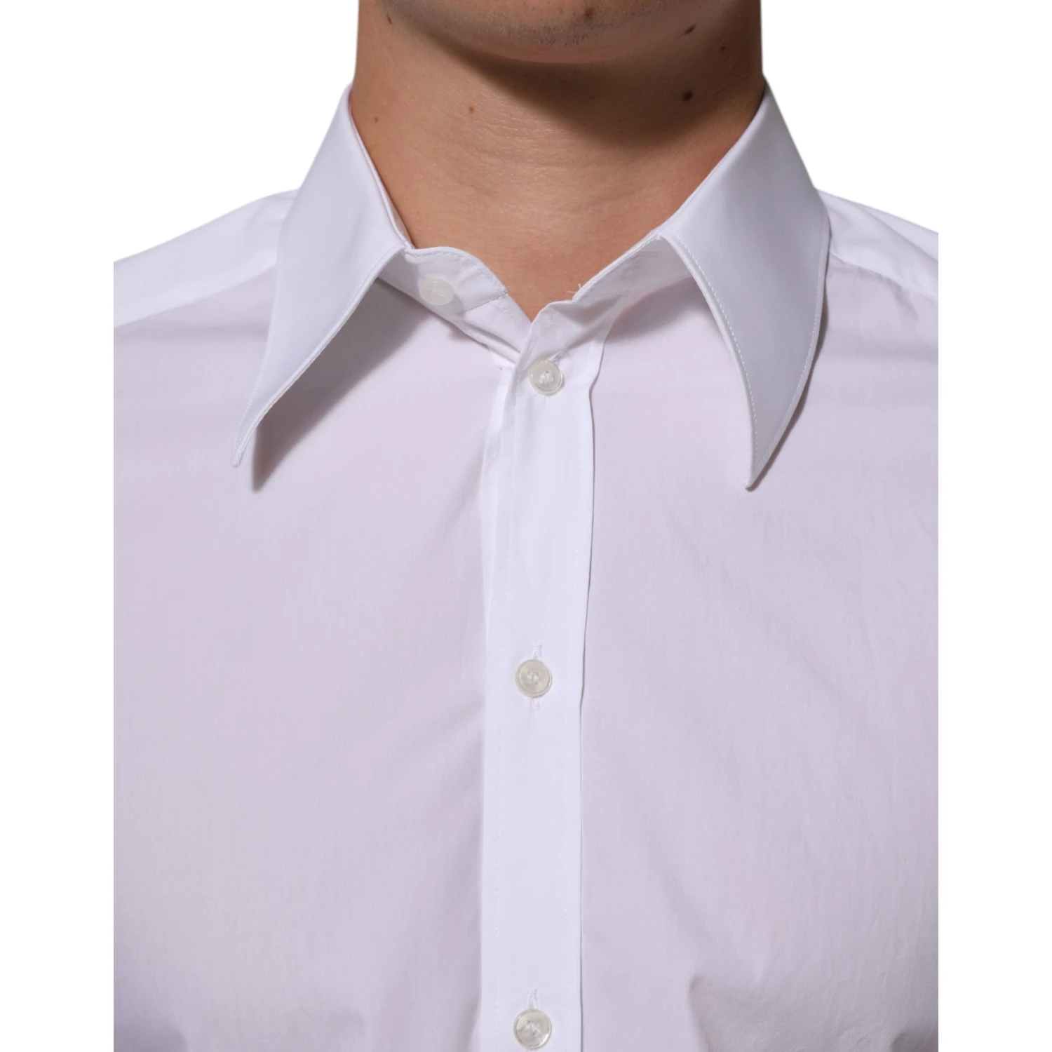 White Cotton MARTINI Men Formal Dress Shirt