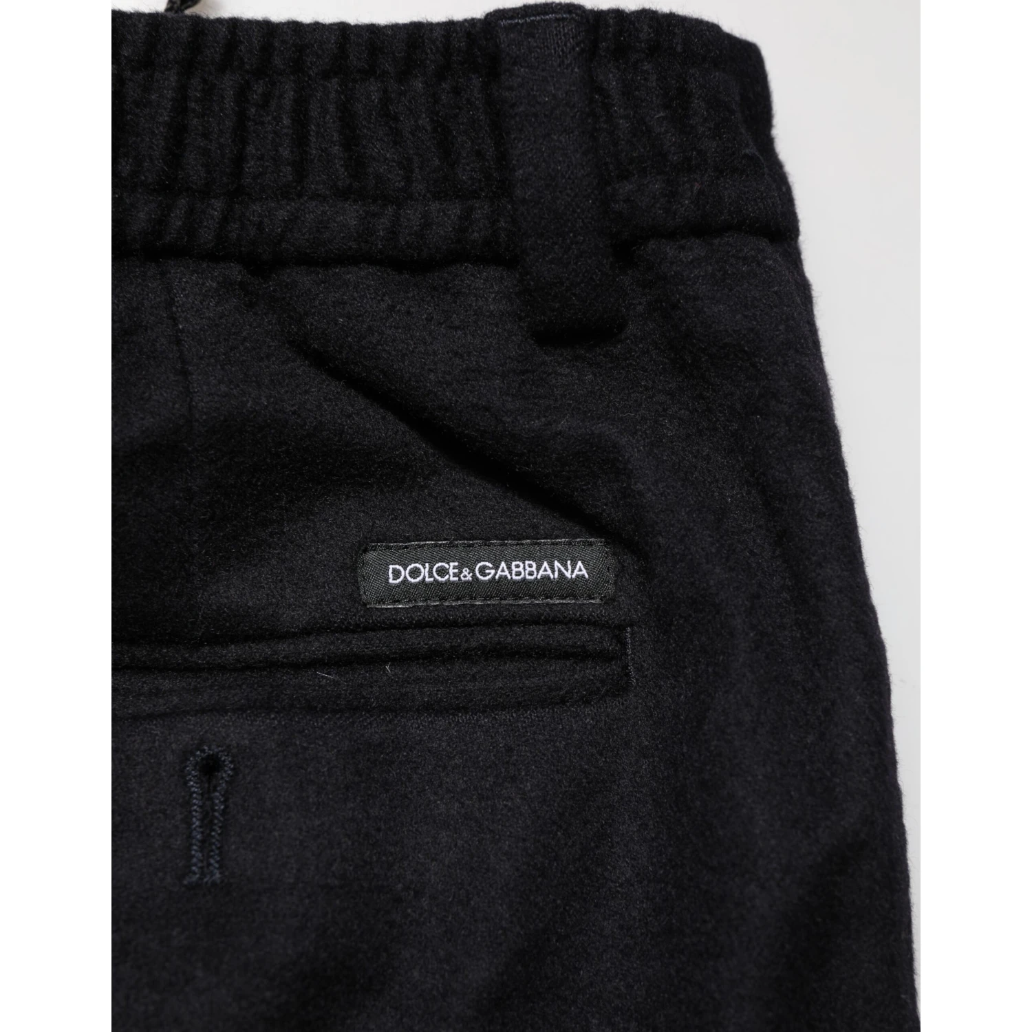 Black Cashmere Dress Formal Trouser Pants
