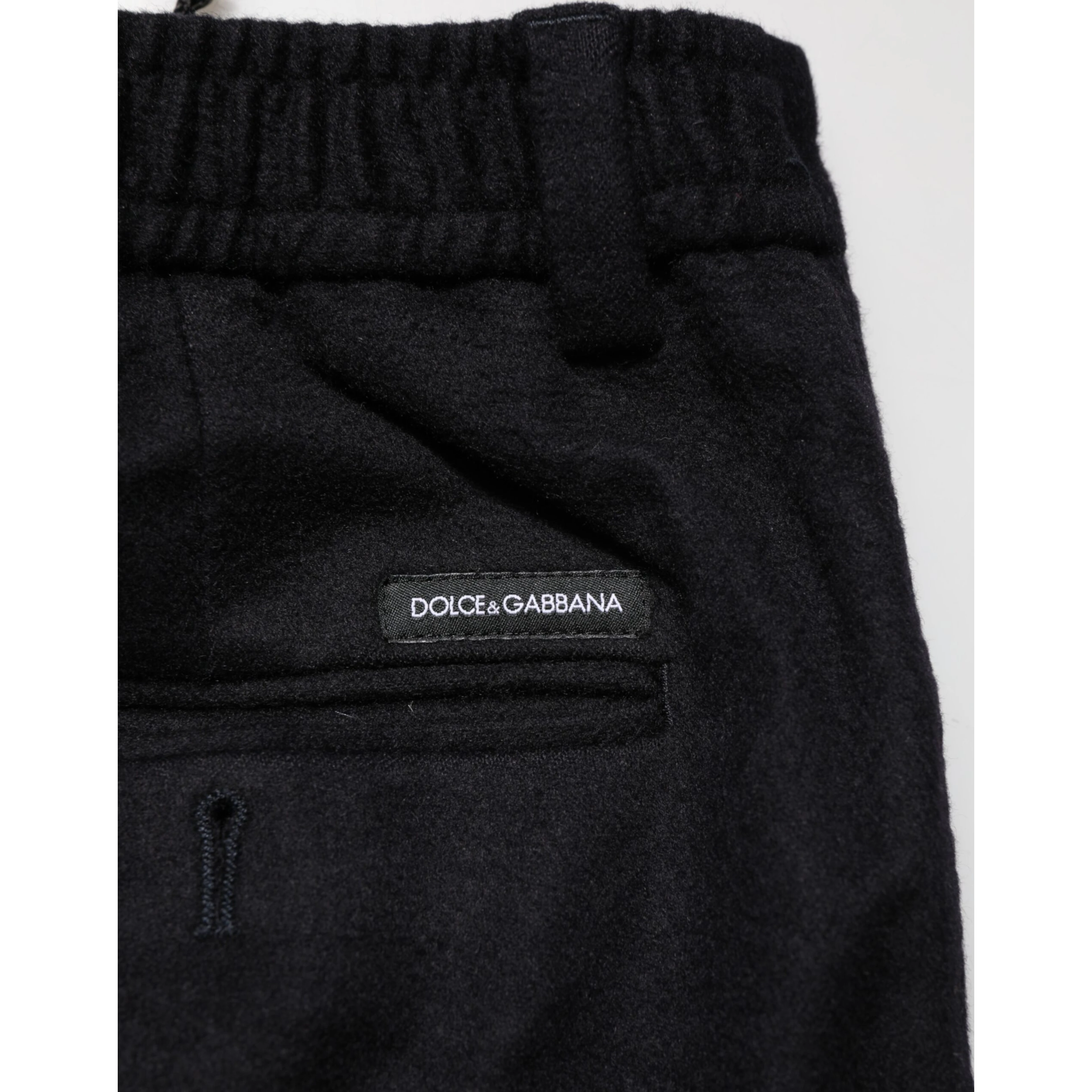 Black Cashmere Dress Formal Trouser Pants
