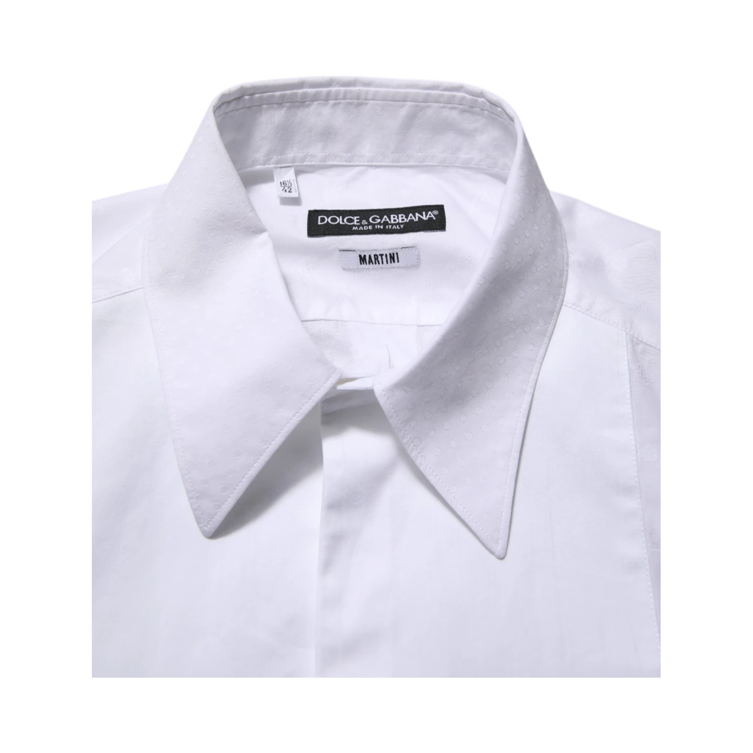 White Cotton MARTINI Bib Formal Dress Shirt