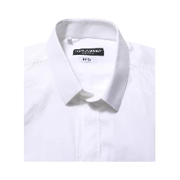 White Cotton MARTINI Formal Men Dress Shirt