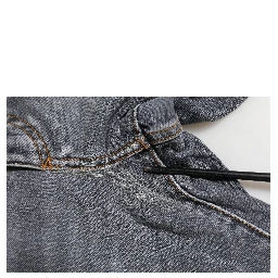 Dark Gray Cotton Stretch Skinny Denim Jeans