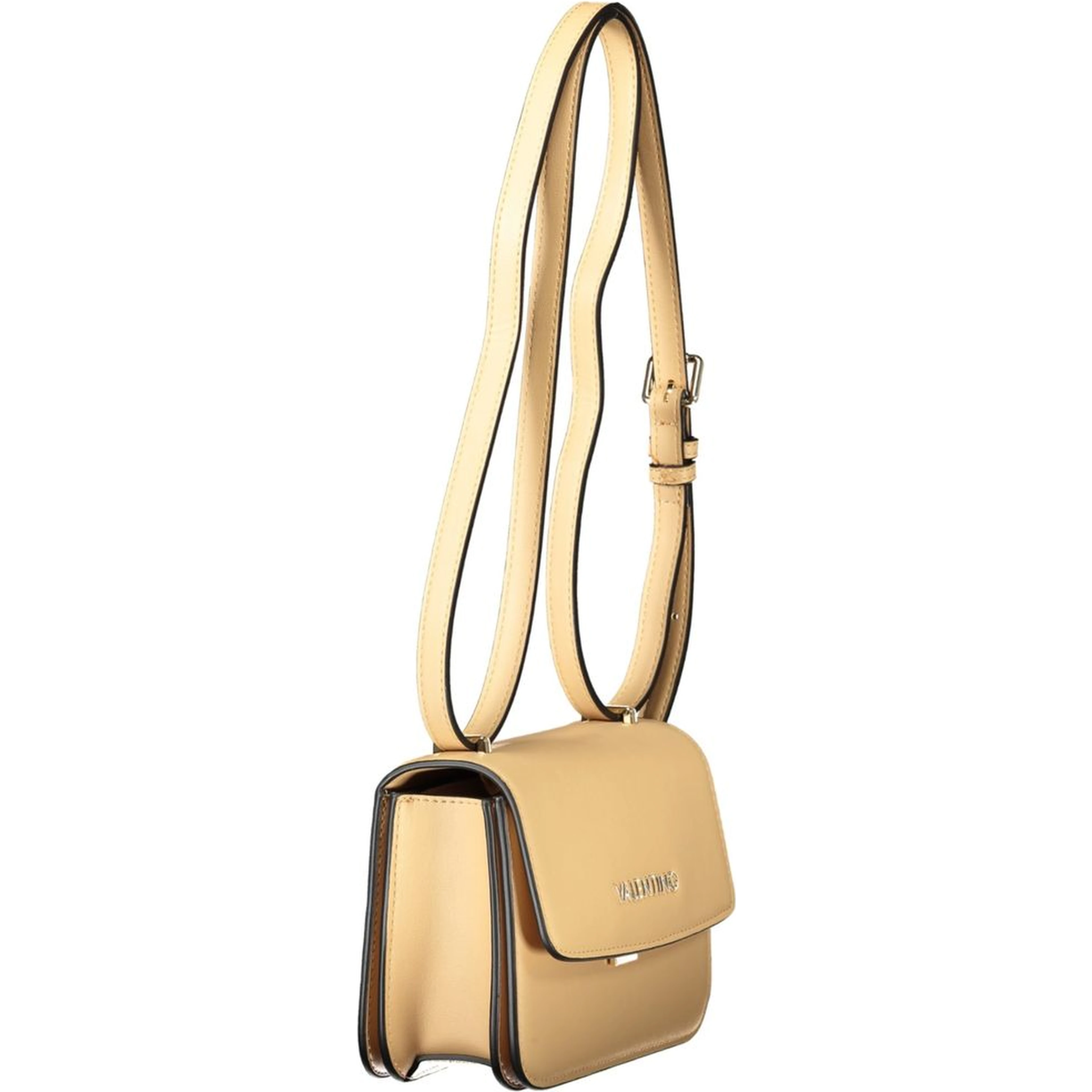 Beige Polyethylene Handbag