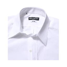 White Cotton MARTINI Men Formal Dress Shirt