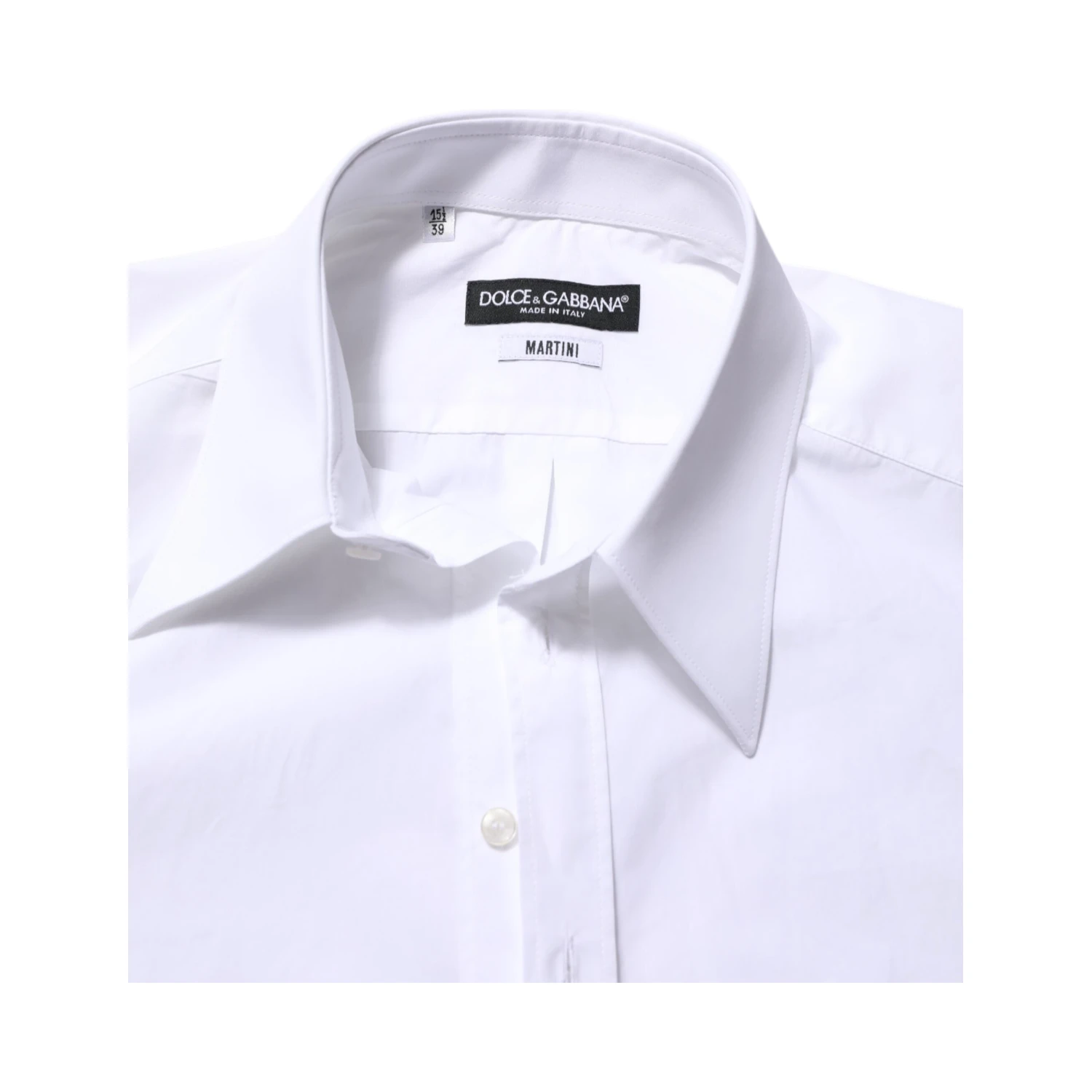 White Cotton MARTINI Men Formal Dress Shirt