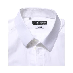 White Cotton MARTINI Men Formal Dress Shirt