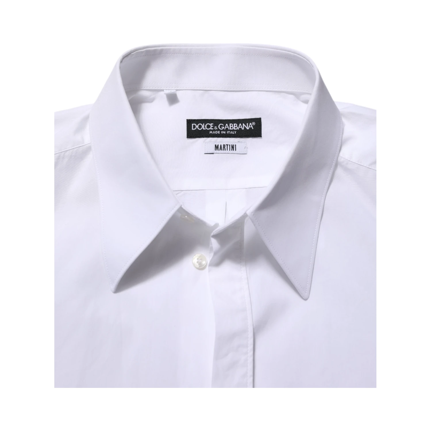 White Cotton MARTINI Men Formal Dress Shirt