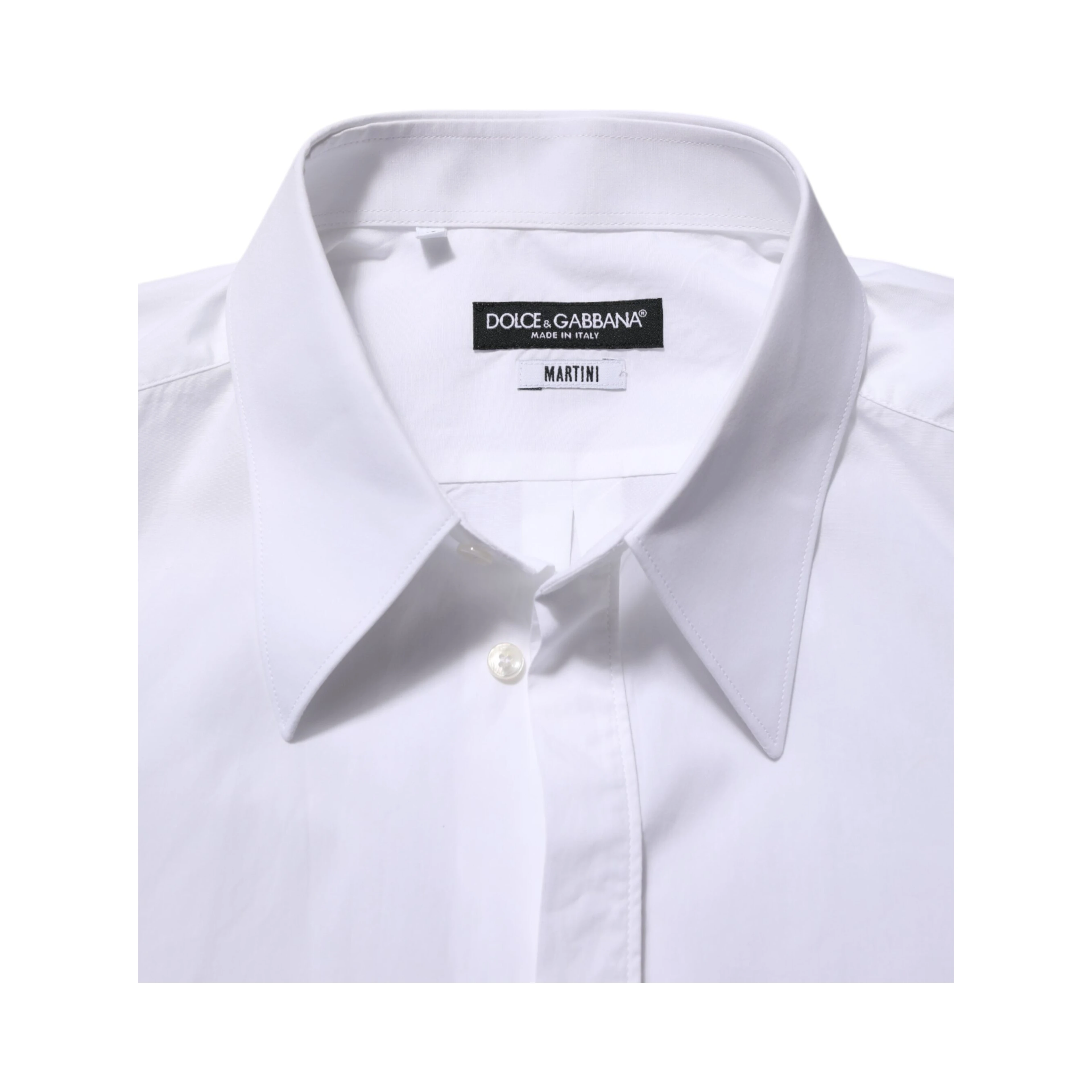 White Cotton MARTINI Men Formal Dress Shirt