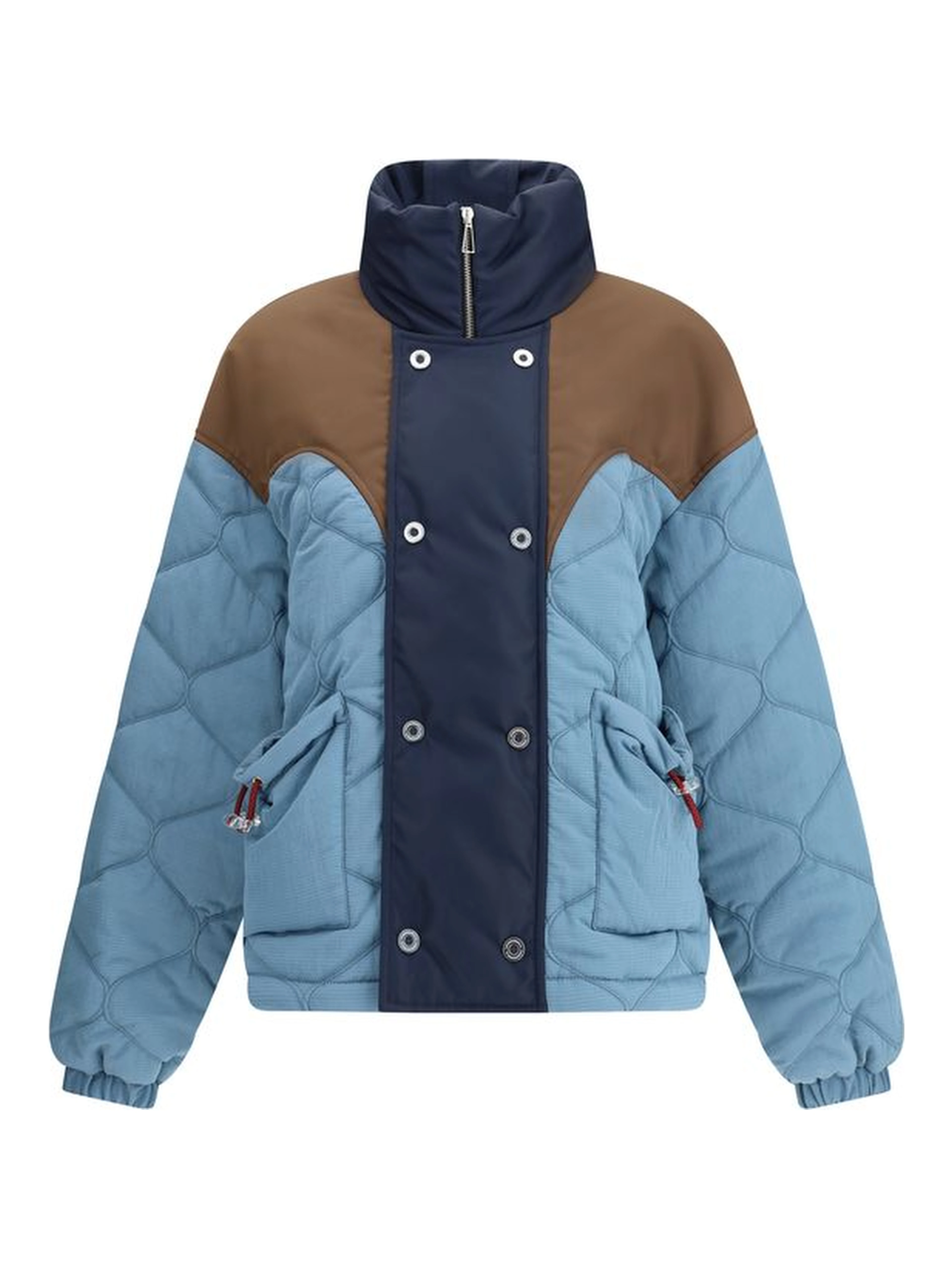 Light Blue Polyamide Coat