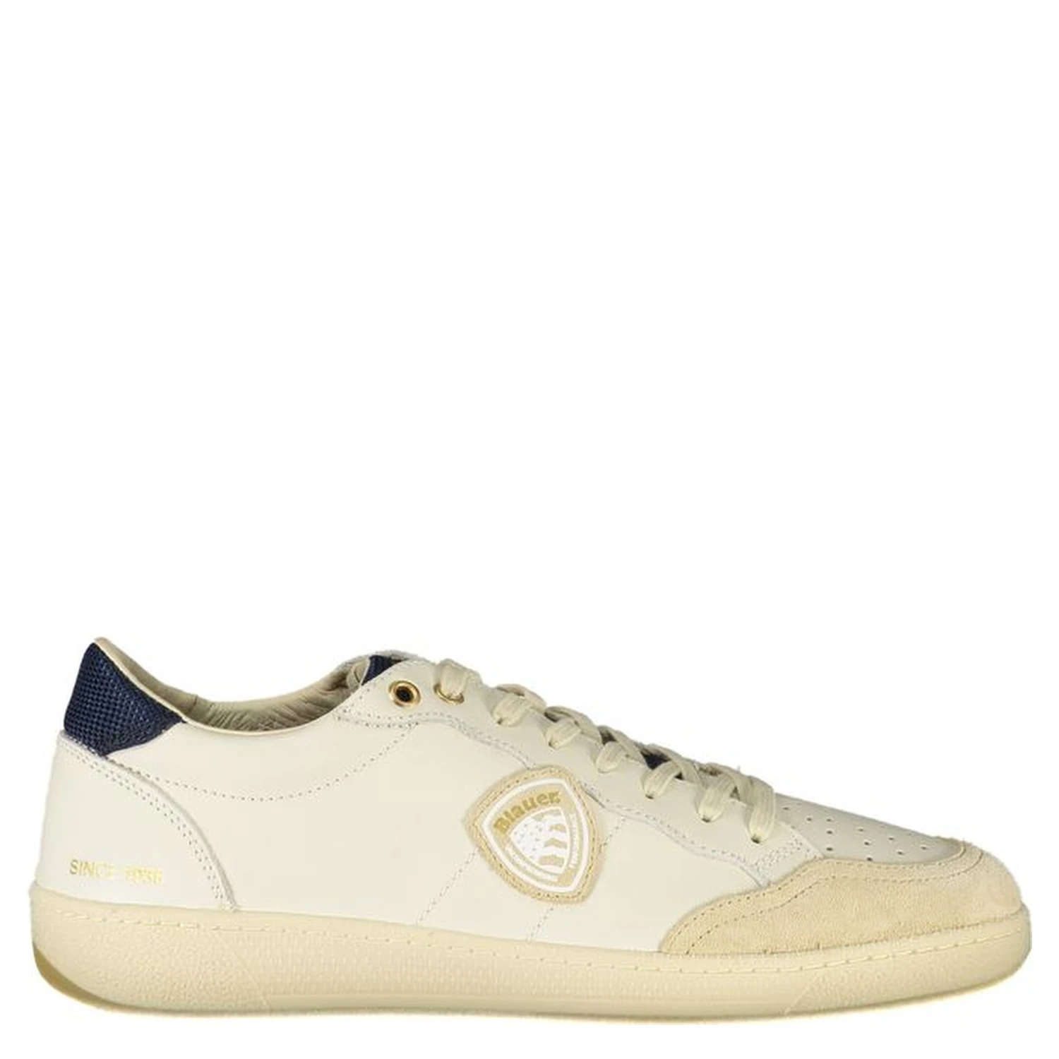 White Polyester Sneaker