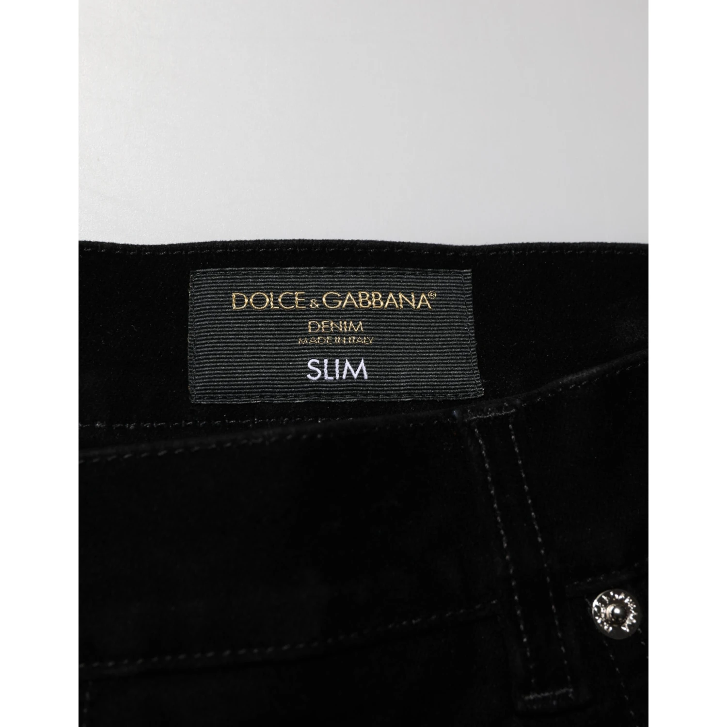 Black Cotton Slim Fit Denim Trouser Jeans