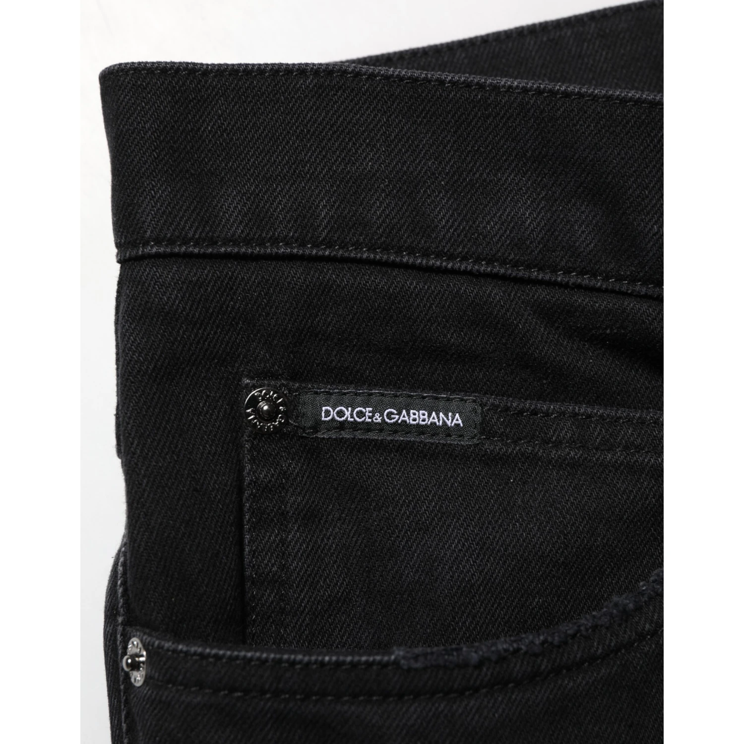 Black Cotton Regular Denim Men Trouser Jeans