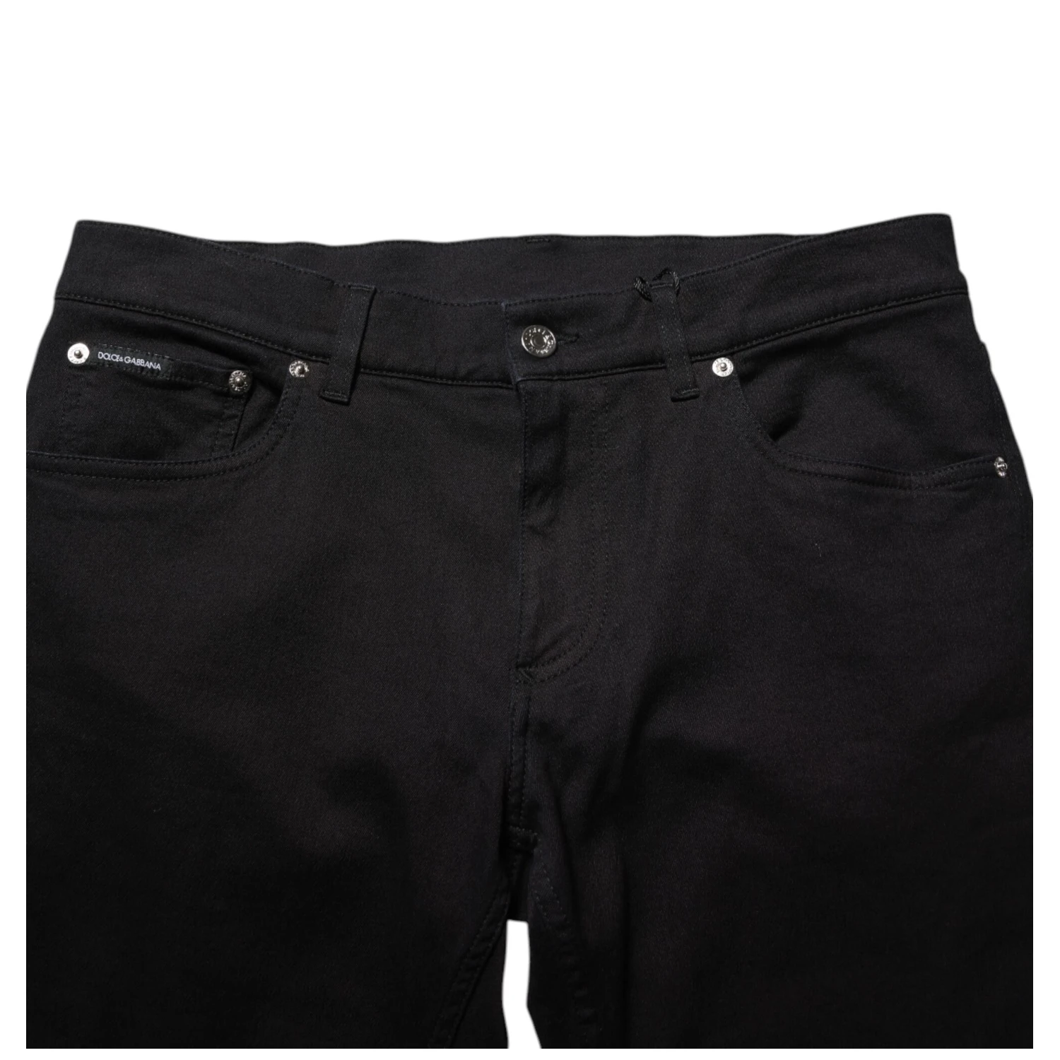 Black Cotton Blend Skinny Men Trouser Pants