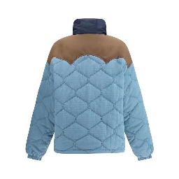 Light Blue Polyamide Coat