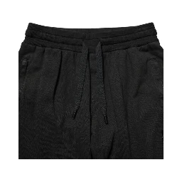 Black Cotton DG Logo Men Jogger Pants
