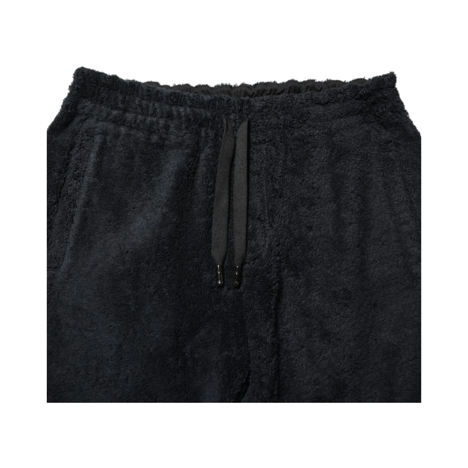 Black Cotton Logo Men Jogger Sweatpants Pants
