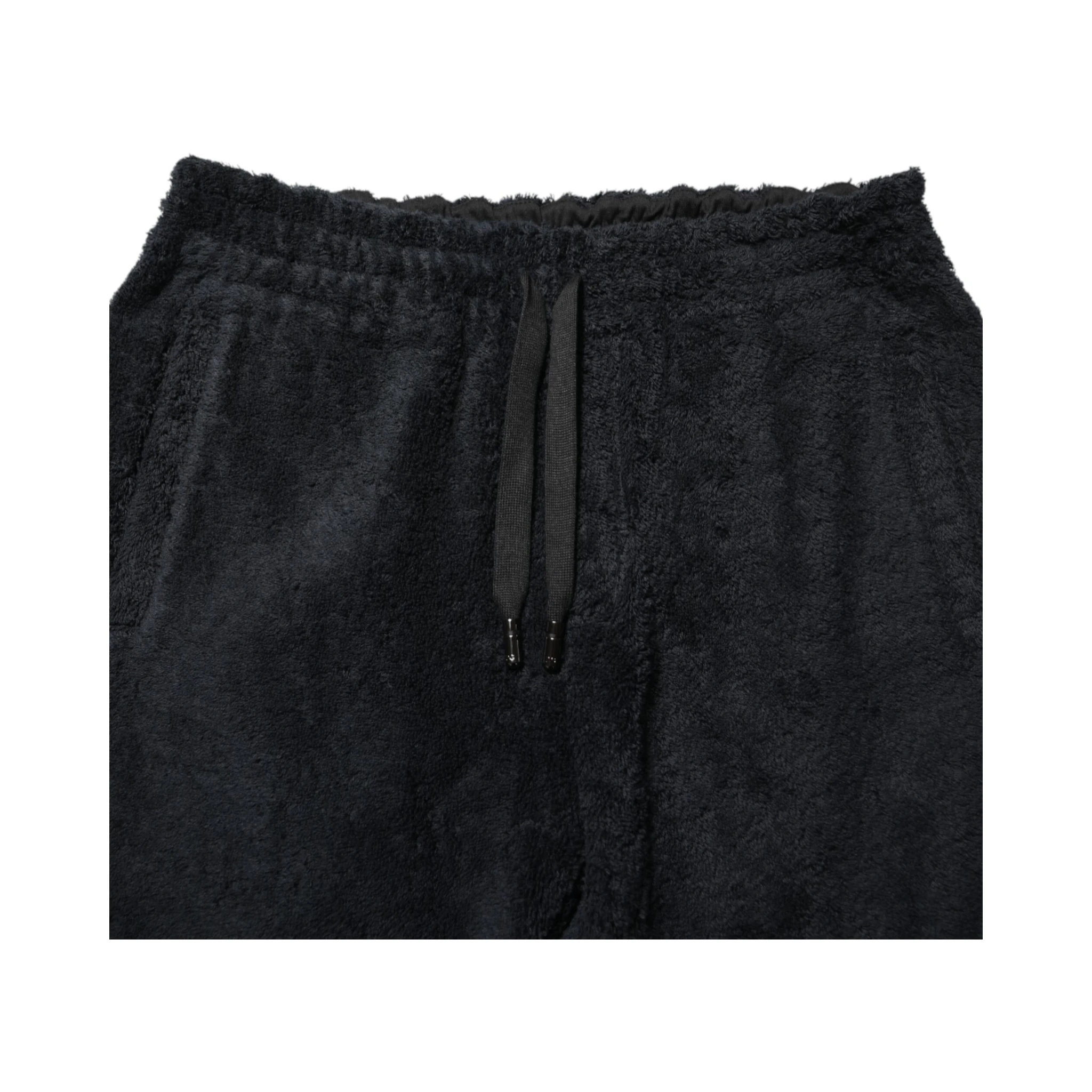 Black Cotton Logo Men Jogger Sweatpants Pants