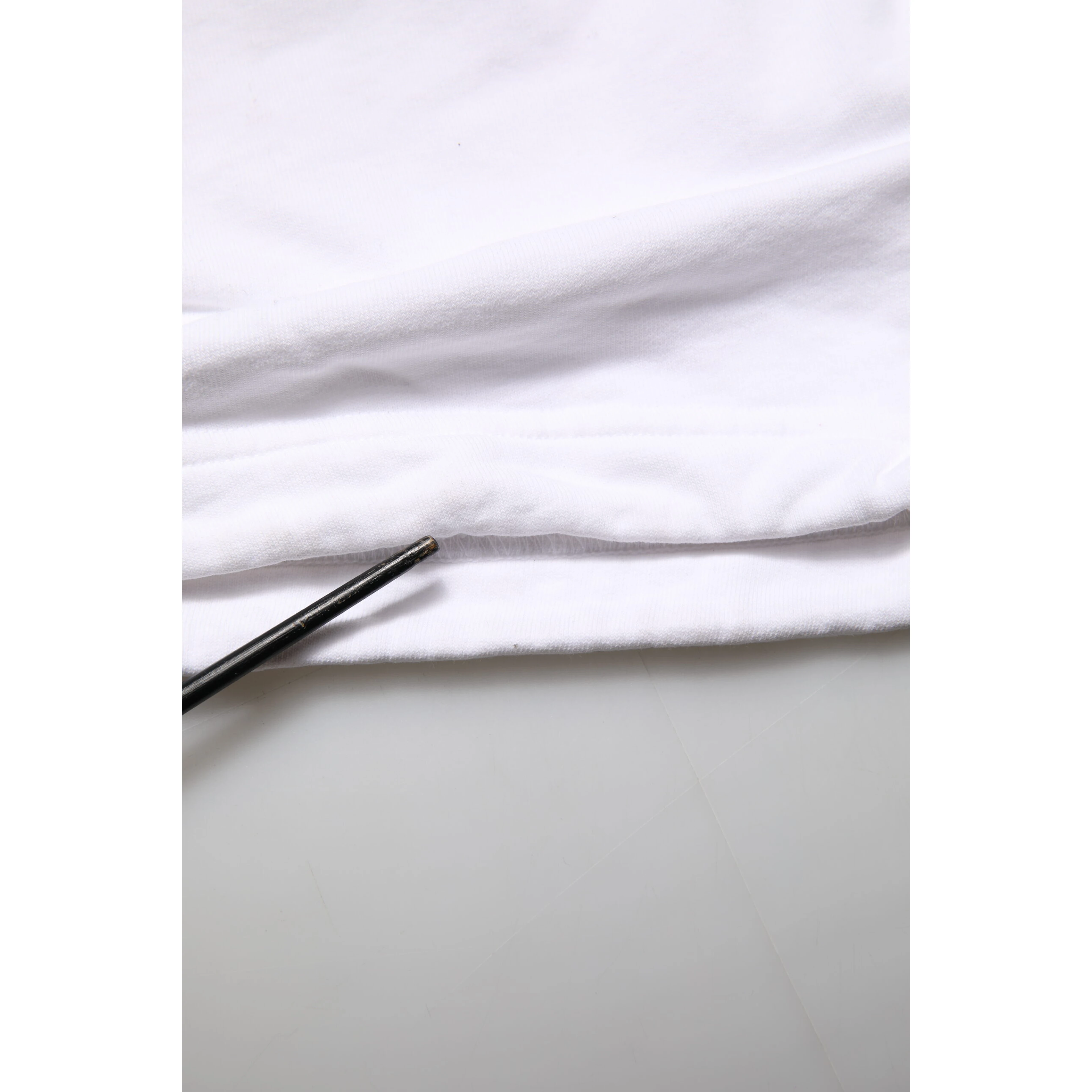 White Cotton Cargo Trousers Logo Patch Pants