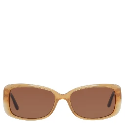 Brown Plastic Sunglasses