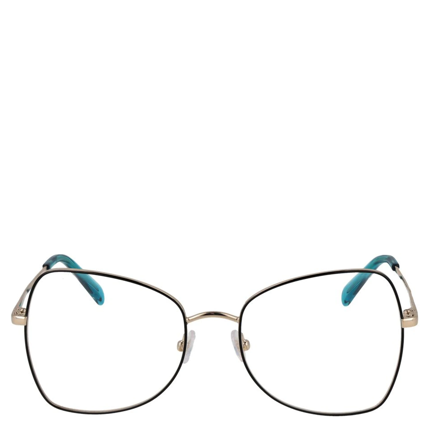 Black Metal Glasses (Frames)
