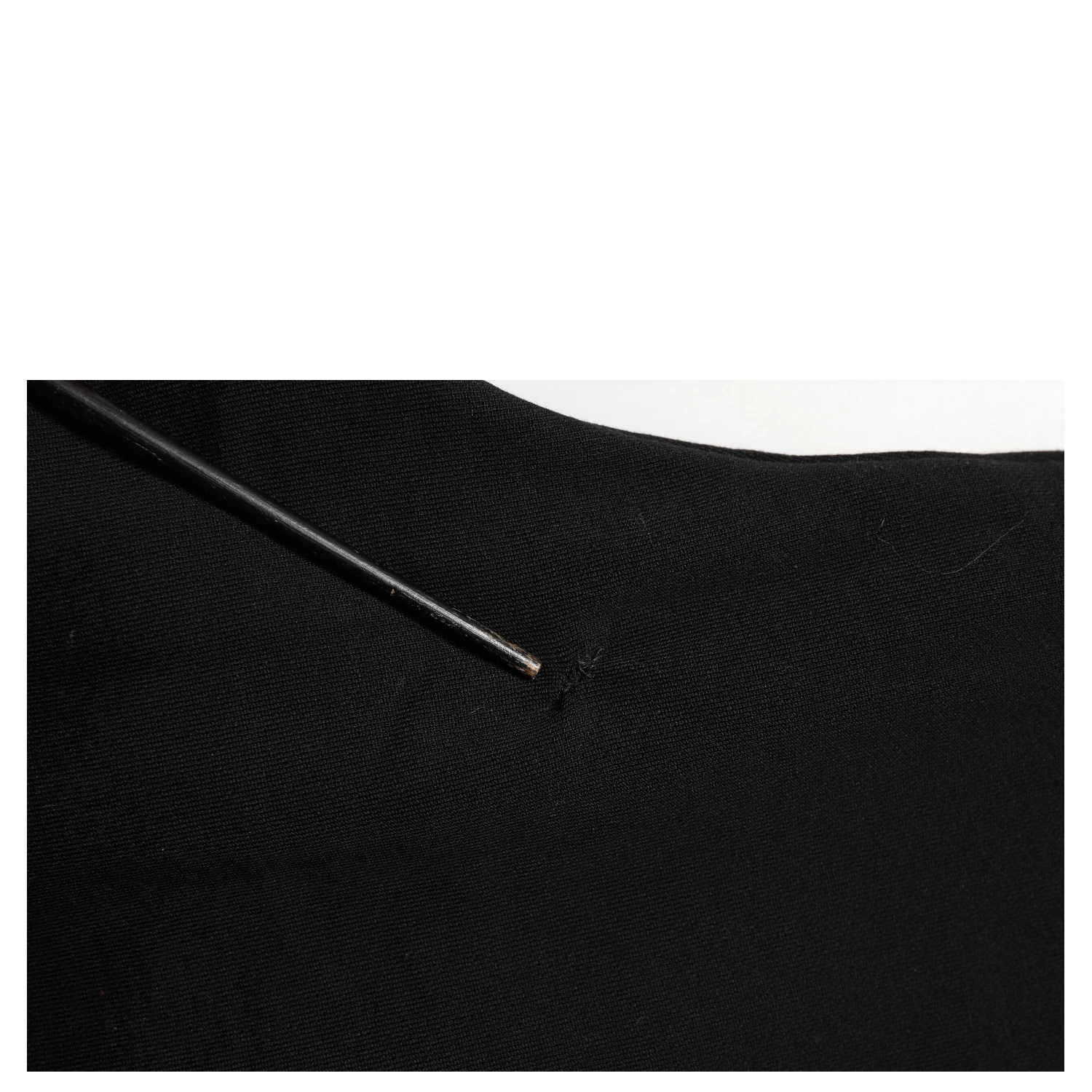 Black Cotton Blend Cargo Joggers Drawstring Pants