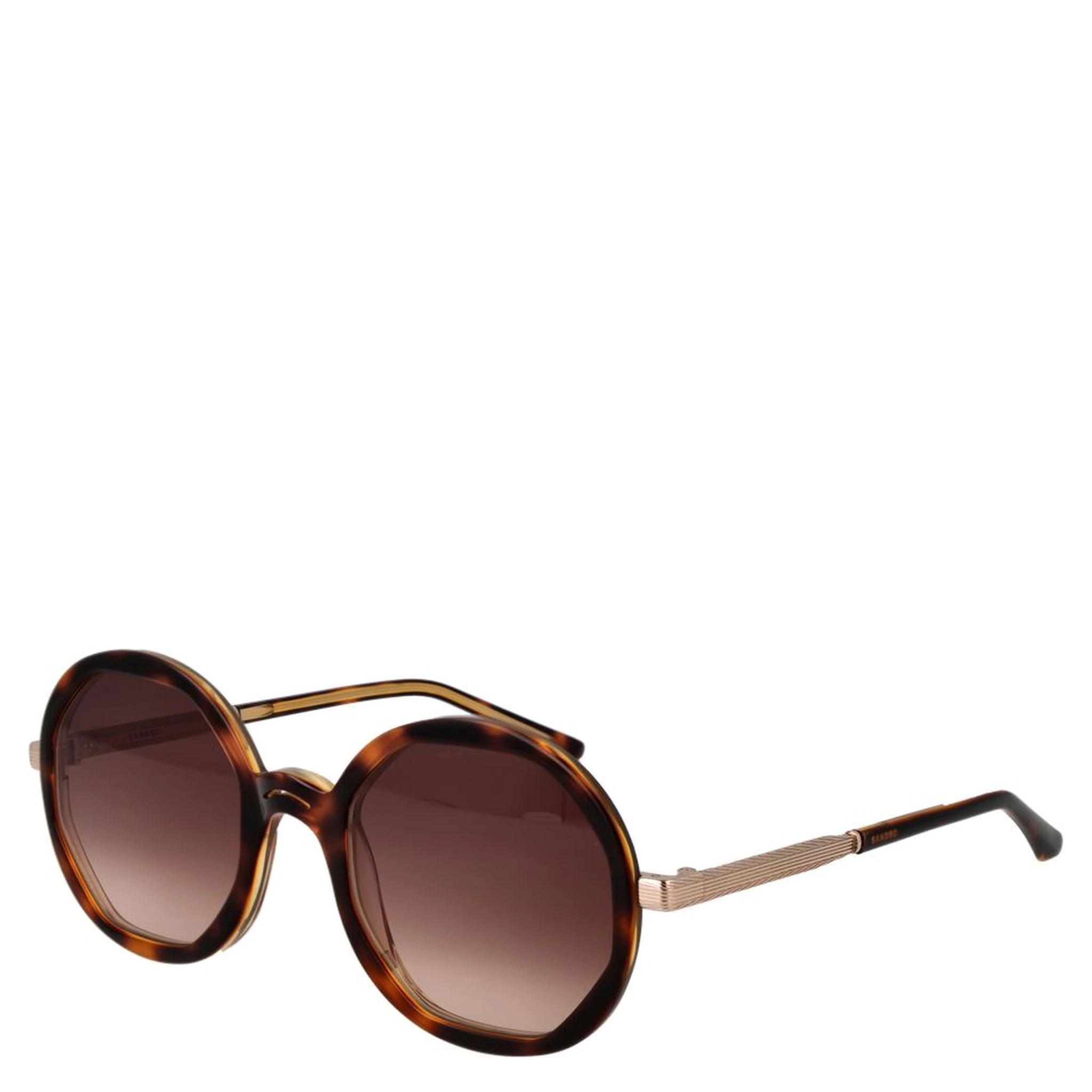 نظارات شمسية بنية اللون من الأسيتات
