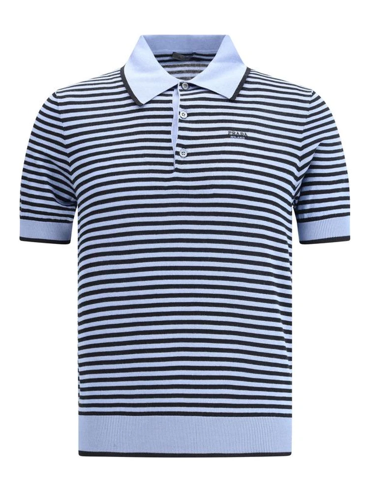 Multicolor Cotton Polo Shirt