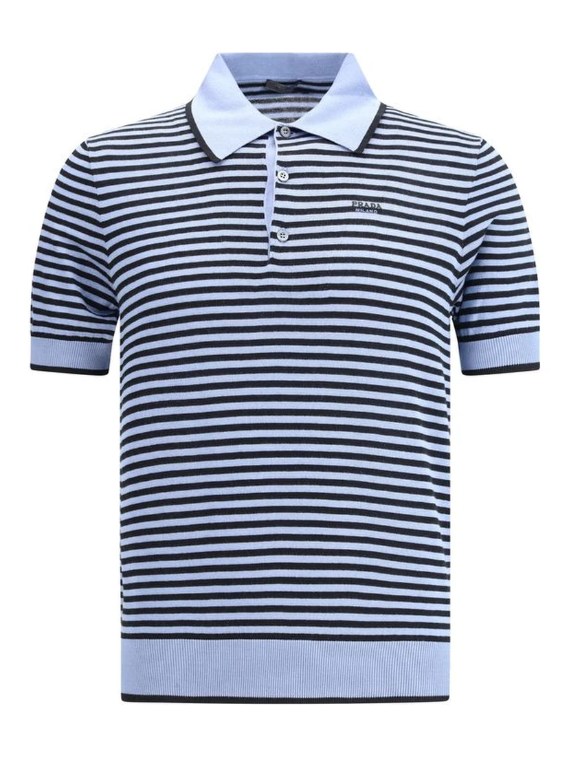 Multicolor Cotton Polo Shirt