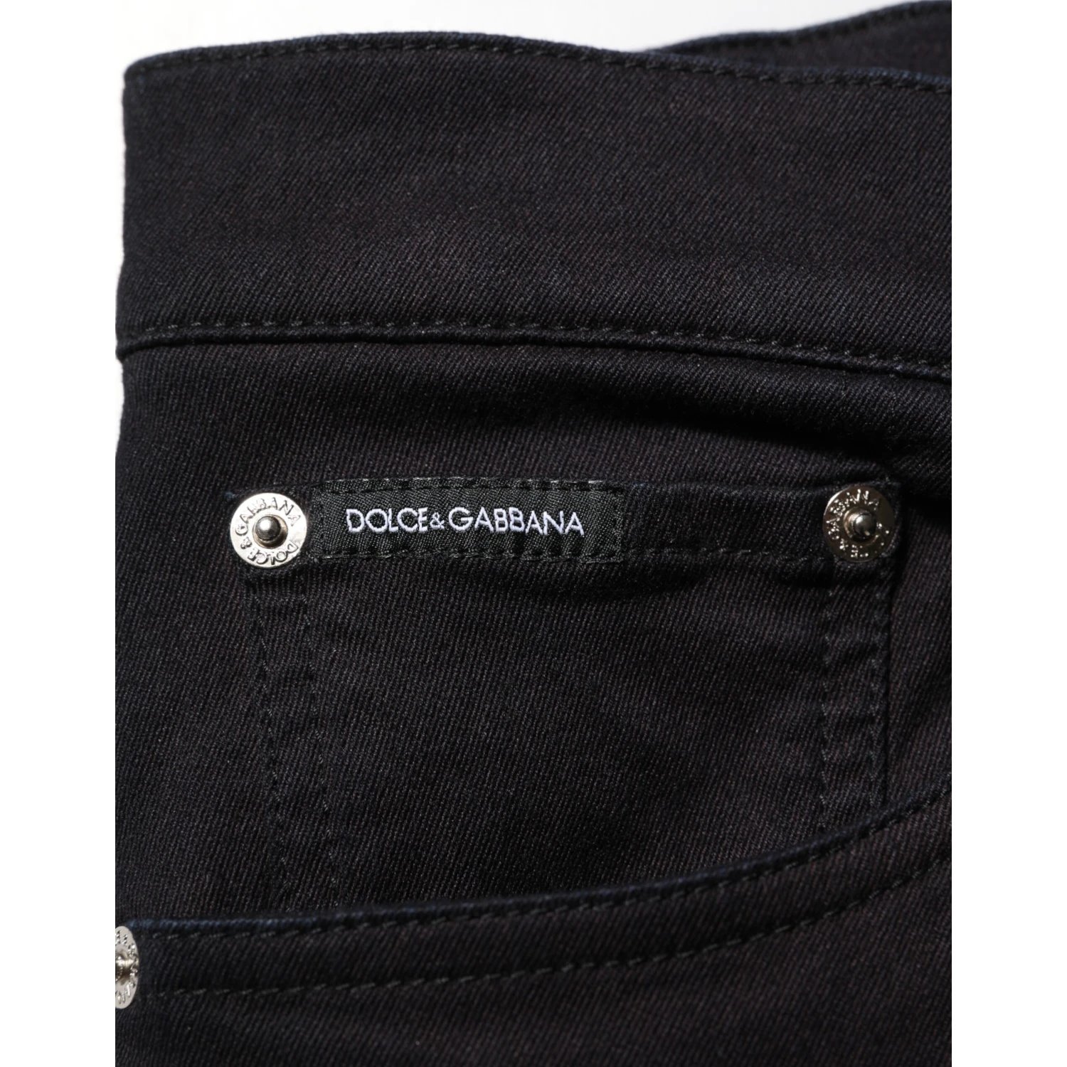 Black Cotton Blend Skinny Men Trouser Pants