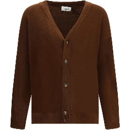 Brown Cashmere Cardigan