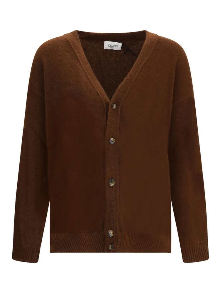 Brown Cashmere Cardigan