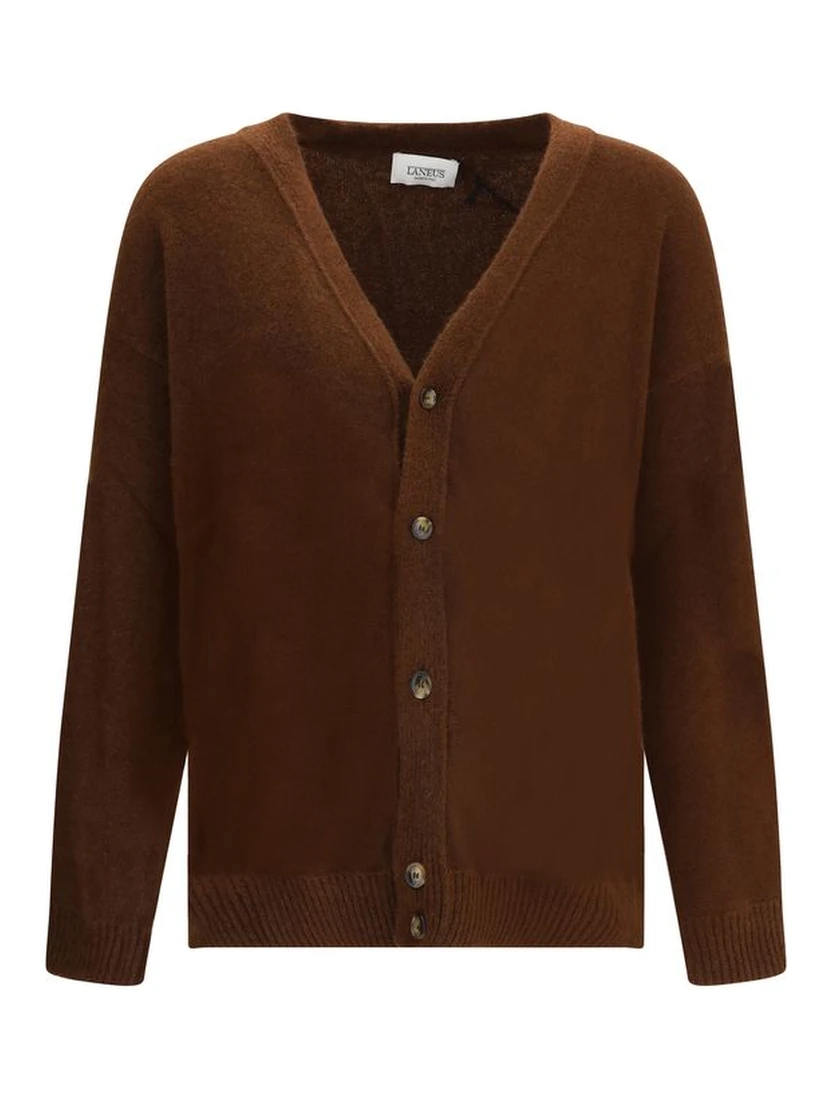 Brown Cashmere Cardigan