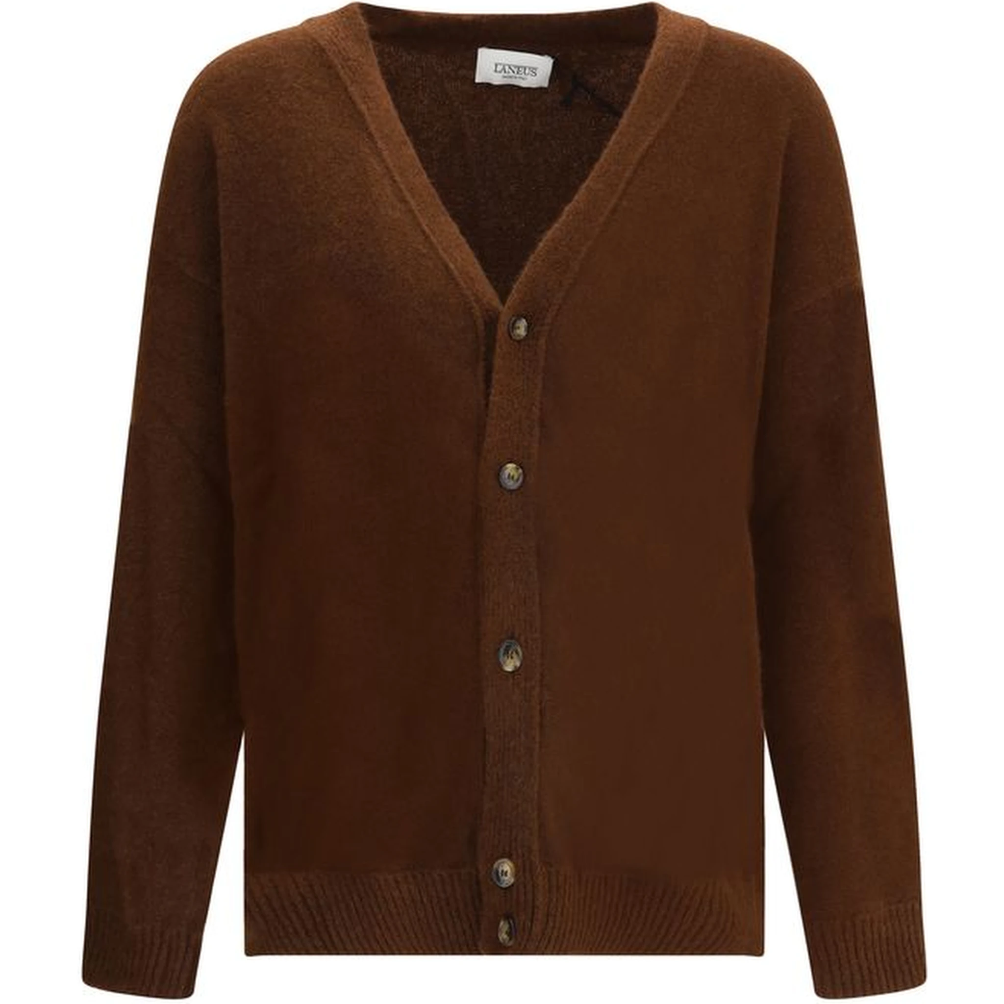 Brown Cashmere Cardigan