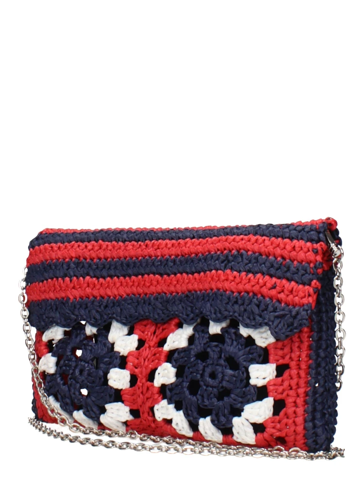 Multicolor Raffia Clutch Bag alternative
