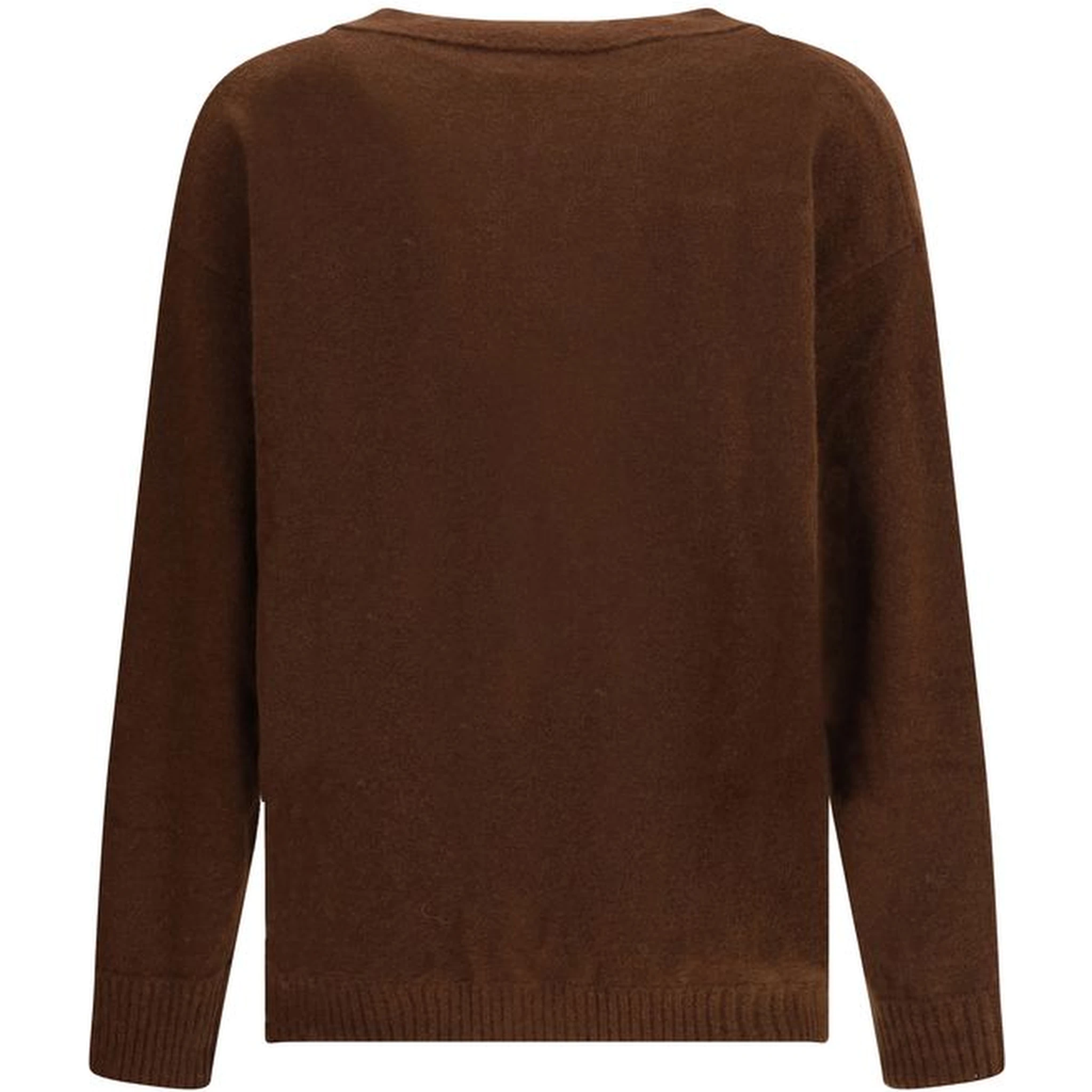 Brown Cashmere Cardigan