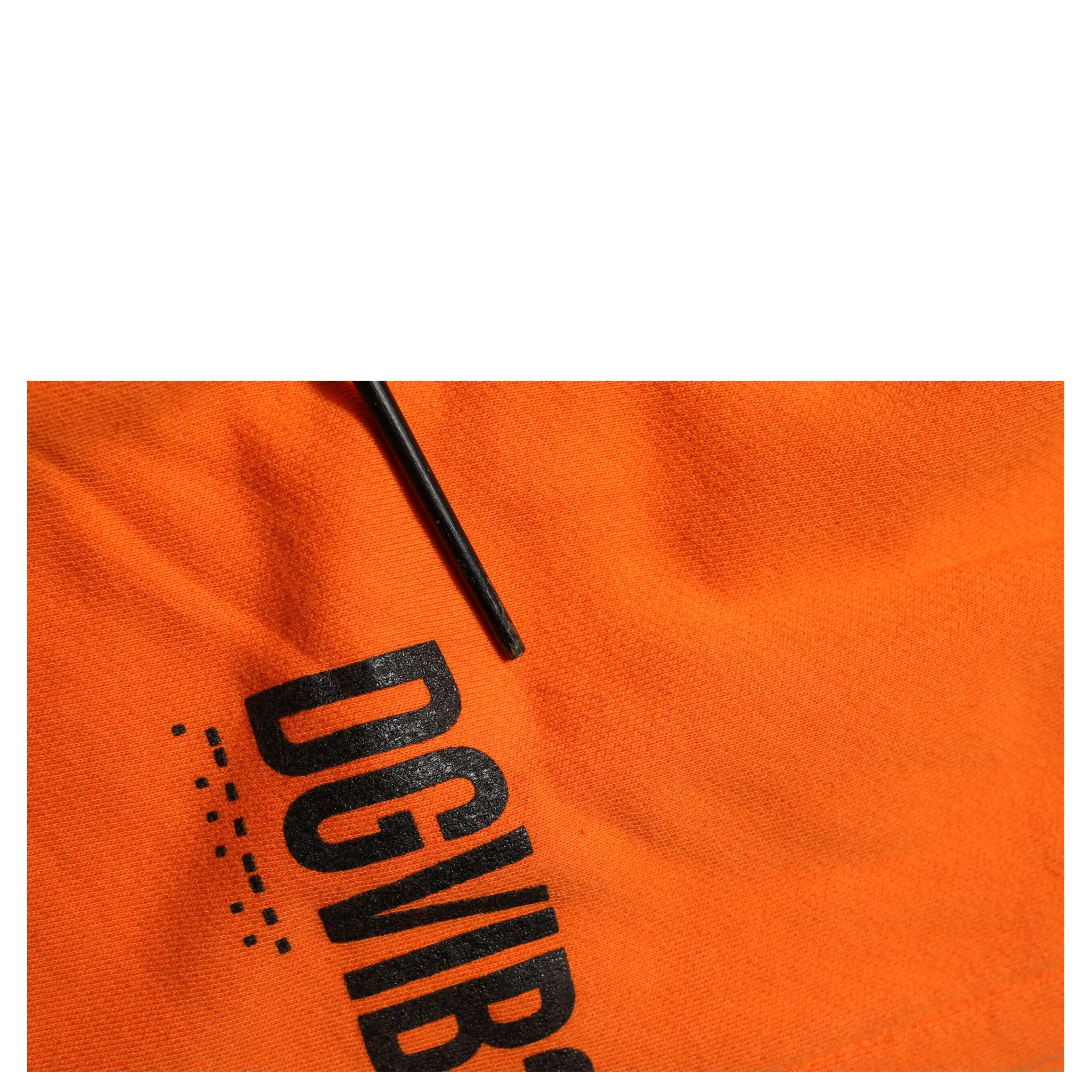 Orange Cotton DG VIB3 Logo Drawstring Sweatpants Pants