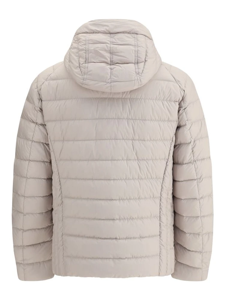 Beige Polyamide Full-Length Jacket alternative