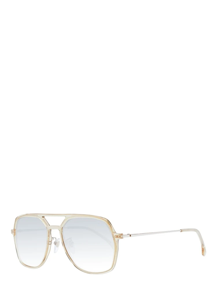 Beige Acetate & Plastic Sunglasses