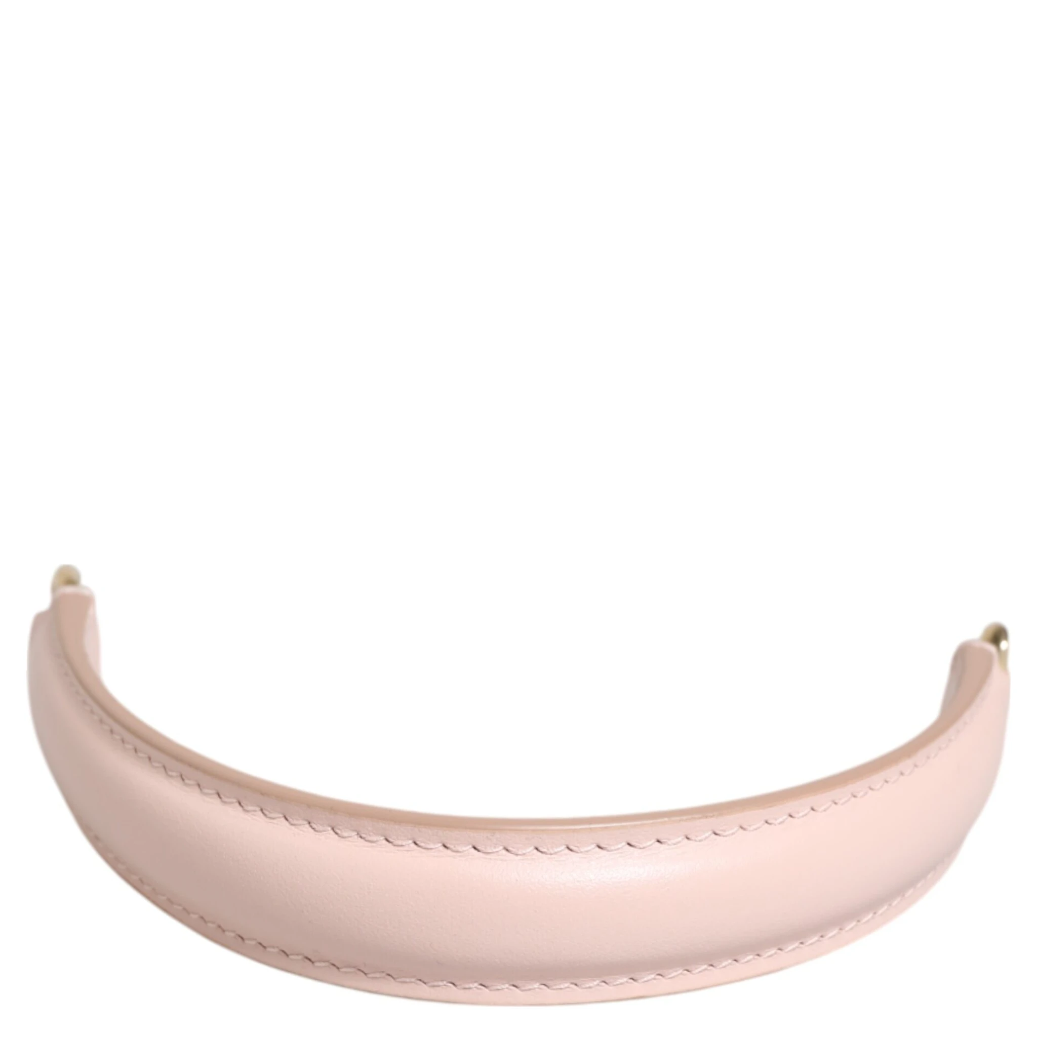 Strap Pink Leather Gold Tone Big Bag Handle Shoulder Strap