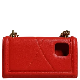 Red Quilted Devotion Crossbody 11 PRO Phone case bag